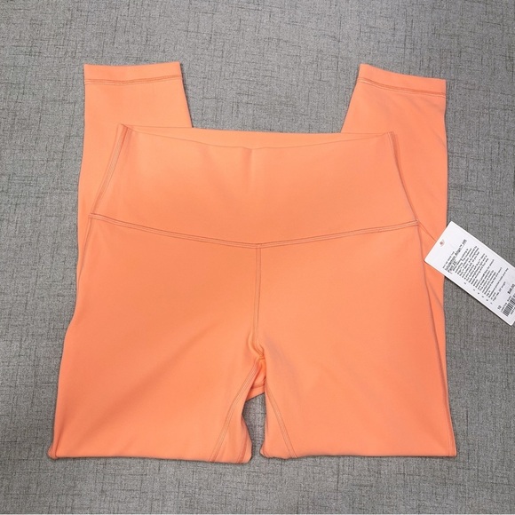 Lululemon Align High Rise Pants Leggings Sunny Coral 10 NWT - Picture 8 of 12